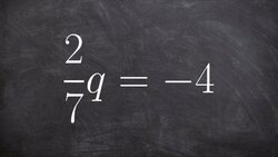 Solving a one step equation with the reciprocal Instructional Video