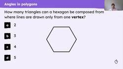 Reasoning about angles in polygons Instructional Video