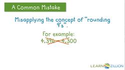 Rounding Numbers Using Base 10 Blocks and Place Value Concepts Instructional Video