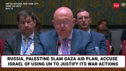 Russia & China Blast Israel's Gaza Aid Plan Backed By U.S. | 'Want UN To Become Accomplice In War?' News Clip