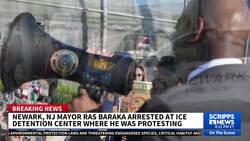 New Jersey mayor arrested at ICE detention center where he was protesting, prosecutor says News Clip