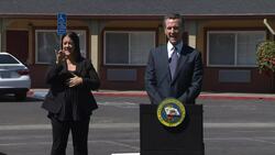 California seeking 15,000 hotel rooms for homeless Instructional Video