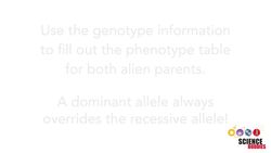Investigate Alien Genetics Instructional Video