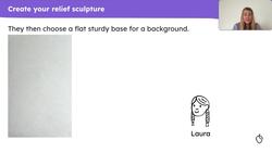 Relief sculpture profile portrait Instructional Video