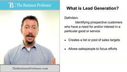 Marketing - What is Lead Generation Instructional Video
