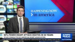 Study reveals 90% drop in heart attack deaths over 50 years News Clip
