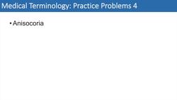 Medical Terminology | The Basics and Anatomy | Practice Problems Set 1 Instructional Video