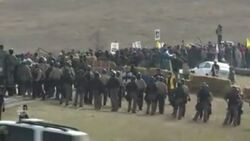 Authorities move in to evict pipeline protesters News Clip