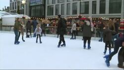 Nicola Sturgeon ice skating at an Aberdeen Christmas Market News Clip