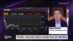 Pfizer CEO Says Third Dose 'Will Do the Job' on Omicron News Clip