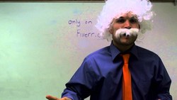 Fiverr Einstein Promotion Take 2 - cool math Instructional Video