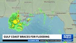 Gulf Coast braces for flooding as storm system builds into possible tropical depression News Clip