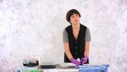 How to Make Tie Dye Stripes Instructional Video
