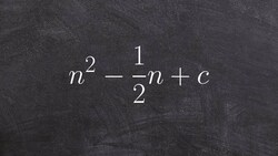 How to find the value of c when given a fraction Instructional Video