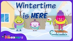 Wintertime is Here Song | The Kiboomers | Kids Songs | Seasons | Winter Song for Kids Instructional Video