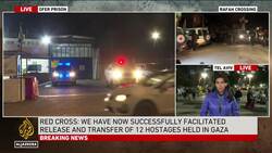 Captives released from Gaza cross over into Israel News Clip