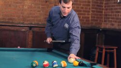 How to Make the "Football" Pool Shot Instructional Video