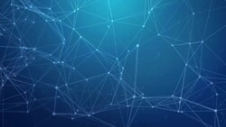 Abstract plexus dark molecule structure medical substance molecules medical and technology futuristic structure presentation loop backgrund for science, chemistry, biology, medicine, research. Stock Footage