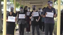 CLEAN : Malaysian doctors stage walkout amid worsening Covid outbreak News Clip