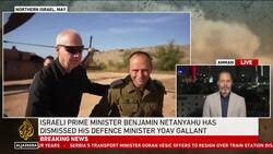 Netanyahu fires Israeli Defence Minister Yoav Gallant News Clip