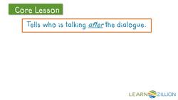 Understanding Dialogue in Text Instructional Video
