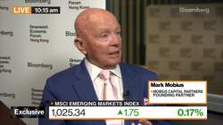 Mobius: Investing in India Software; to Look at Hardware News Clip