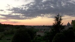 Sunset over Rome News Clip