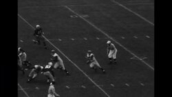 Yale defeats Princeton in 1956 football game News Clip
