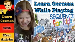 Spiele zum Deutsch lernen: Sequence for Kids Instructional Video