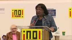 Diane Abbott MP speaking at No Pasaran conference News Clip