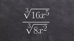 Learn how to divide two radical expressions by simplifying them first Instructional Video