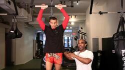 How to Do a Pull-Up Exercise for Shoulder Fatigue Instructional Video