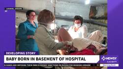 Baby Born In Bomb Shelter In Ukraine News Clip