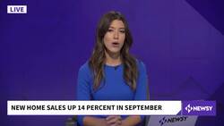 New Home Sales Spike 14% In September News Clip