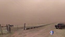 Sandstorm buffets cities in Brazil News Clip