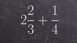 Learn how to add a mixed number to a fraction with unlike denominators Instructional Video