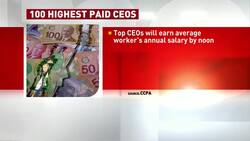 Top executives earn 184 times average worker salary News Clip