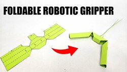 Make an Origami Robotic Gripper | Science Project Instructional Video