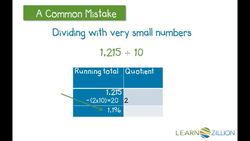 Estimating and Adjusting Quotients in Division Instructional Video