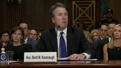 Kavanaugh angry, chokes up during testimony Instructional Video