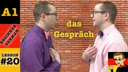 das Gespräch - Beginner German with Herr Antrim #20 Instructional Video