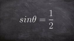 Learn How to Write Find the Angle That Solve the Trigonometric Equation Instructional Video