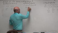 Find the roots of a quadratic equation by factoring Instructional Video