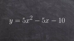 Factoring out a GCF then factoring using various methods Instructional Video
