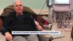 Vietnam War veteran from New Jersey in search of kidney donor News Clip