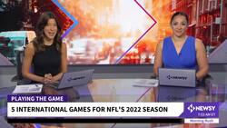 NFL Releases Slate Of 2022 International Games News Clip
