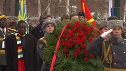Mnangagwa lays wreath during Moscow visit Instructional Video