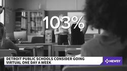 Detroit Public Schools Weigh Remote Learning News Clip