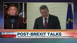 Northern Ireland: EU welcomes 'change in tone' from UK in post-Brexit trade talks News Clip