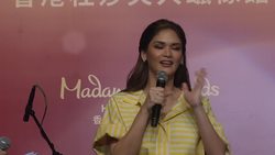 Miss Universe 2015 Pia Wurtzbach promotes Madam Tussauds wax figure in Hong Kong News Clip